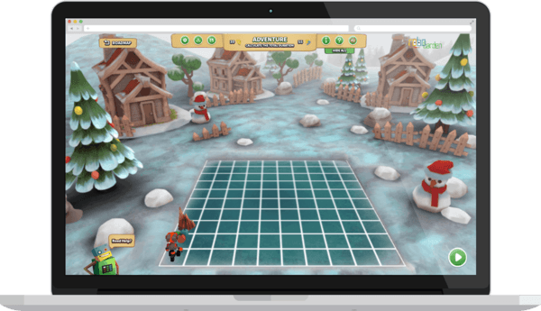 This RoboGarden mission teaches kids about sequencing, which is a fundamental coding concept